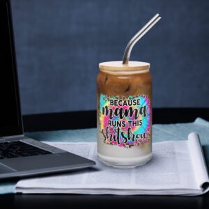 Home can shaped glass